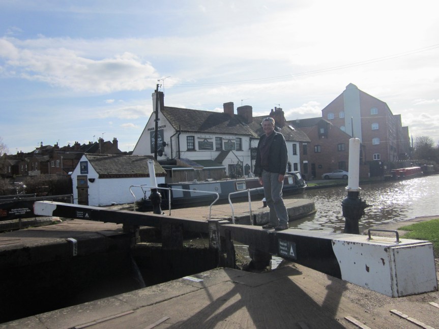 Robin on the Cape lock gate.jpg